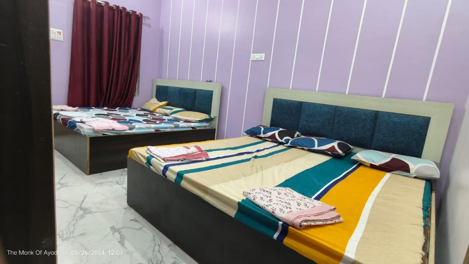 Shree Ayodhya Dham Guest House 300 Meter From Sri Ram Temple Free Pick Up , Drop , Breakfast & Wifi Екстериор снимка